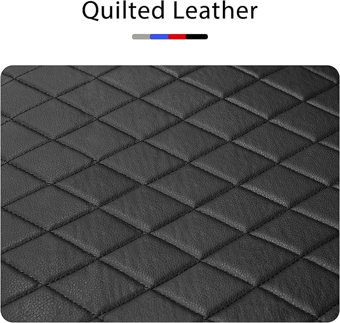 AUTOFAN Premium Universal Pu Leather Car Seat Covers - Front Seats, Airbag Safe, Water-Resistant Durable Vinyl, Fits 95% of C