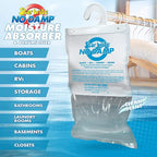 STAR BRITE No Damp Moisture Absorber & Dehumidifier Hanging Bag - Simple, Portable, Humidity Control for Boats, RVs,