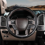 Steering Wheel Cover for Ford F150 2015-2020/ F250 2017-2022/ F350 2017-2022/ F450 2017-2022/ F550 2017-2022/ Ford Expedition 2018-2021 Steering Wheel Protector for Ford Steering Wheel Accessories