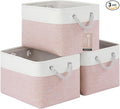 Large Storage Baskets- 15x11x10 inch Storage Bins for Shelves and Closet Organizing, Foldable Fabric Bin for Home Organizatio