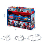 Marvel Spider-Man Deluxe 9 Bin Design and Store Toy Organizer by Delta Children, Greenguard Gold Certified
