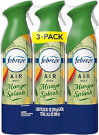 Febreze Air Mist, Air Freshener Spray, Odor Fighting Room Spray, Deodorizer for Home Bathroom Kitchen Office Apartment Dorm R
