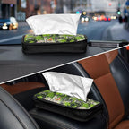 Car Tissue Holder Car Visor Organizer Tissue Box Holder for Car Sun Visor Organizer with Car Vehicle Accessories Essentials Interior for Women Men Black Collage Pieces St.Patrick