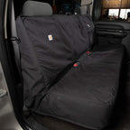 Carhartt Universal Nylon Duck Canvas Automotive Bench Seat Covers, Durable Fitted Full-Size Bench Seat Protection with Rain D