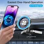 Kaistyle for Magsafe CD Phone Holder for Car【20 Strong Magnets】Magnetic CD Player Phone Mount for Car Phone Holder CD Slot Mount,CD Slot for iPhone 16 15 14 13 12 Pro Max Plus MagSafe Case All Phones