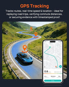 70mai 2.7K Dash Cam Front and Rear A500S, Dual Dash Camera for Cars, Dashcam with APP, Sony IMX335, ADAS, Built-in WiFi GPS, 