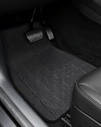 Ultra Durable Car Floor Mats, Premium PVC Coil All-Weather Automotive Floor Mats, Universal Fit with Anti-Slip Nibbs Backing,