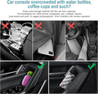 CDEFG 4Pcs for 2025 2026 Mazda CX-50 Center Console Organizer Tray Door Handle Pockets Trash Can Storage Box for 2023 2024 2025 2026 Mazda CX-50 Accessories 4-Doors Trash Bin Storage Case TPE Material