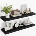 36 Inch Floating Shelves, 36"x9.25"x1.5" Inch Deep Floating Shelves for Wall, Wooden Shelves for Bathroom, Bedroom, Living Ro