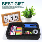 HNYYZL Desk Drawer Organizer,7 Pack Felt Drawer Organizer Shallow Drawer Organizers Felt Storage Bins,Desk organizer trays (G