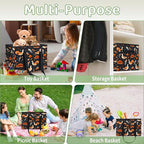 Reusable Grocery Bags Heavy Duty Shopping Bags Foldable Large Tote Bags with Long Handles & Hard Bottom