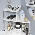 Weenson Bathroom Counter Organizer Over Sink for Toiletries Makeup, Kitchen Countertop Organizer Spice Rack for Salt, 2-Tier 