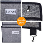 homyfort Over the Door File Organizer Hanging File Folders, Wall Organizers and Storage for Mail, Magazine, Notebooks, Planne