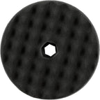 3M Perfect-it Foam Hook & Loop Polishing Pad, 3285, 6 in, Black, Buffing Pad, Eliminates Swirl Marks, For Automotive Polishing