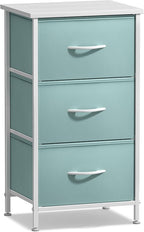 Sorbus Nightstand with 3 Drawers - Bedside Furniture & Accent End Table Chest for Home, Bedroom Accessories, Office, College 