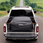 Truck Bed Bag, 100% Waterproof Truck Cargo Bag Fits Any Truck Size with 4 Handles, Built-in 4 Ratchet Tie Down Straps, 26 Cubic Feet (51''x40''x22'')