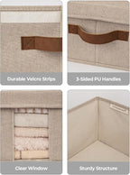 StorageWorks Under Bed Storage with Lid with Shoe Organizer for Closet