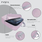 PANDA JOYS 4 Set Compression Packing Cubes Travel - Travel Accessories Expandable Packing Organizers for Carry On - Essential