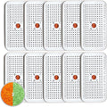40 Gram Pack of 10 Silica Gel Canister, Gun Safe Dehumidifiers (Orange to Green), Reusable Desiccant Moisture Absorber for