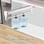 Pull Out Clothes Hanger Rod Adjustable Wardrobe Clothing Rail Hanger Rack Bar for Pants Clothes Stainless Steel (792mm/31.2in