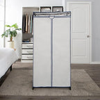 Simplify 36" Wide Portable Closet | Great for Clothes | Accessories | Heavy Duty | Hanging Rod | Easy to Assemble | Dimension
