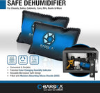 BARSKA Rechargeable Desiccant Dehumidifier - Safe Moisture Absorber for Home Closets, Gun Safes, Basement, Garage, Cars, Micr