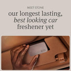 Drift Car Air Freshener - Stone Air Freshener Car Odor Eliminator - Long Lasting Scent - Auto Accessories - Metal Clip - Esse