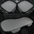 West Llama Linen Car Seat Covers,Bottom Seat Covers for Cars Include 1 Pair Front Driver Seat Pad Mat and 1 Rear Bench Cover 