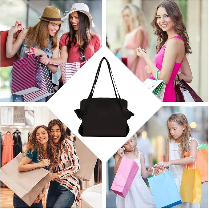 Travel Tote Bag – Foldable Shopping Carrier, Lightweight Portable Organizer, Reusable Folding Bag | Compact Storage Design