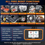 LAUNCH X431 Creader Elite 2.0 FGC OBD2 Scanner,ECU Code, Bi-Directional Scan Tool for Ford, for GM, for Chrysler,100+ Reset,