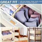 Criusia Drawer Organizer Clothes 12 Pack, Dresser Organizer for Nursery Bedroom Closet Organization and Storage - Baby Clothe