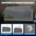 Car Window Shades for 2017-2023 Mazda CX-5 - Rear Side Window Sun Shade for Baby, Breathable Mesh Car Privacy Window Covers, UV Protection and Heat Insulation for Road Trips, Napping, Camping