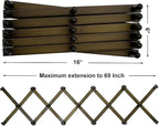 SKOLOO Hat Rack for Wall with 17 Hooks, Solid Wooden, Modern, Expandable Coat Rack Wall Mount for Coats, Hats, Bags, Baseball