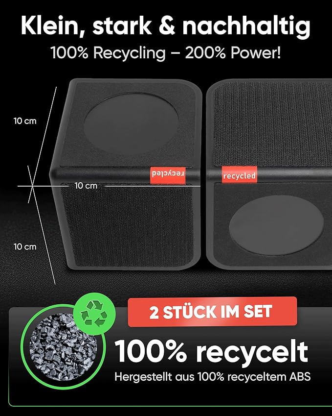 rati Nook Trunk Organizer Blocks for Cars and SUVs, Adjustable Cargo Dividers with Dual Grip Pads, Works on Carpeted and