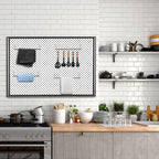 10 Pack Paper Towel Holder for Pegboard, Fits Any Standard Pegboard Extendable Heavy Duty Pegboards Hooks for Workshop, Garag