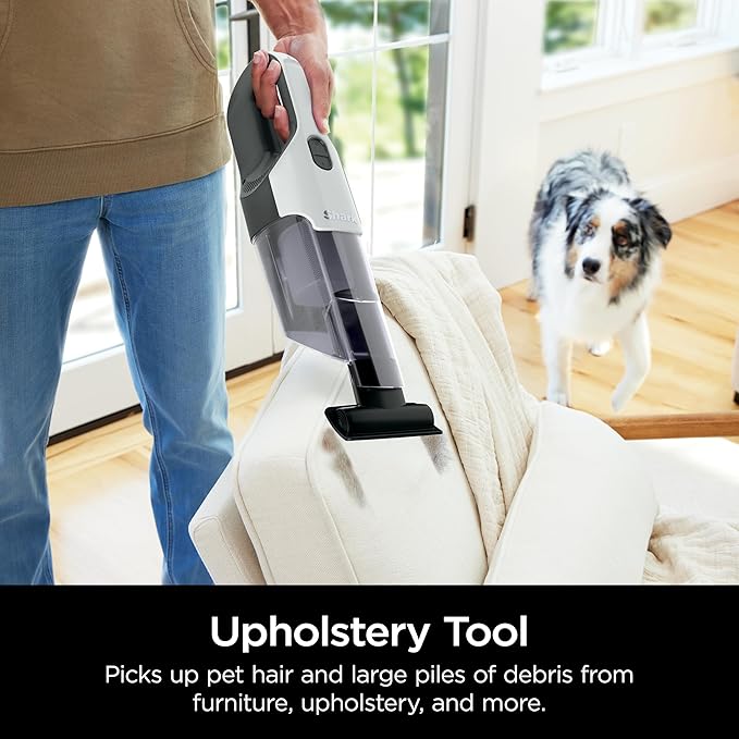Shark Cyclone PET Handheld Vacuum with, HyperVelocity Suction, Powerful Pet Hair Pickup, Lightweight, XL Dust Cup, Including 