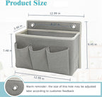 Wall Hanging Organizer Bag/Hanging Baskets with Large Mesh Compartment & 3 Pockets，Over the Door Hanging Organizer Space Savi