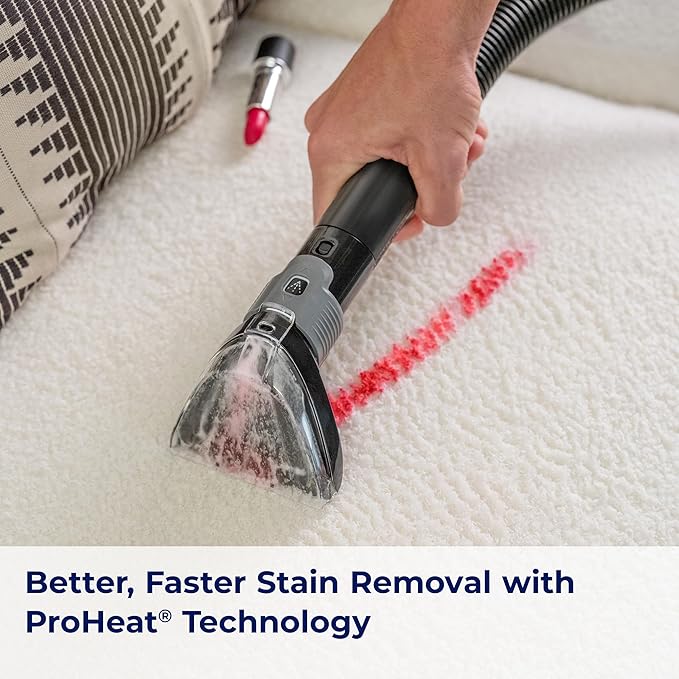 BISSELL Little Green ProHeat SmartMix, Portable Deep Cleaner, Self-Cleaning Tough Stain Tool and Specialized Pet Hair Removal