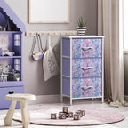 Sorbus Nightstand Storage Organizer Chest with 3 Drawers - Kids Girls, Boys Bedroom Furniture Chest for Clothes, Closet Organ