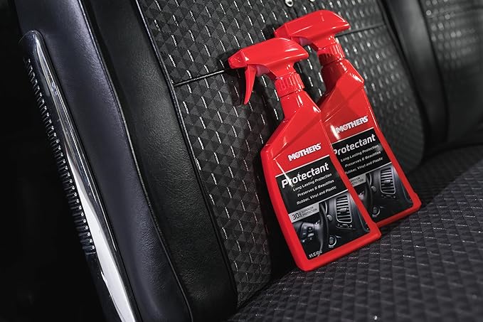 Mothers Protectant, 24 oz. – Long-Lasting UV Protection for Rubber, Vinyl & Plastic, Shields Dash, Trim, Bumpers & Tires from