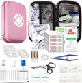 277PCS Compact Emergency First Aid Kit for Car Business Travel Size Backpacking Gear Bag Camping Essentials Survival Kit Supp