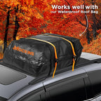 Mockins 60"x40" Anti Slip Mat for Car Top Carrier Rack & Rooftop Cargo Bag | Trimmable Car Roof Cargo Carrier Pad | Multifunctional Roof Rack Pads Mat Cargo Liner | Protective Mat for Truck SUV Van RV