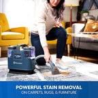 Vacmaster SCB301 400 Series Portable Carpet & Upholstery Spot Cleaner Machine, 15Kpa Power Suction with Versatile Tools for P