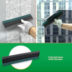 EHDIS Large Vinyl Squeegee Window Tint Tool 3PCS Big Size Felt Edge Wrap Scraper for Vinyl Graphic Decal Car Wrapping Applicator Wallpaper Smoothing (Black)