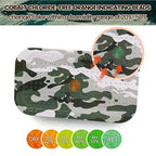 40 Gram Gun Safe Dehumidifier Camouflage, Rechargeable Desiccant Canister Dehumidifier Bags, Reusable Silica Gel Packets
