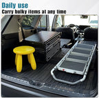 Floor Mats Cargo Mat with Backrest Mat for 2024 2025 2026 Toyota Grand Highlander 7 Seat Car Mat Accessories, All Weather TPE Cargo Liner Trunk Mat (Grand Highlander-Full Set)