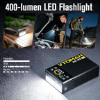 VTOMAN X3 Jump Starter with Air Compressor, 3500A Portable Car Battery Jumper Starter (9L Gas/8.5L Diesel Engines) with