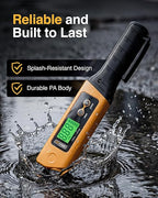 2-in-1 Digital Tire Pressure Gauge with Magnetic LED Work Light, USB Rechargeable, Lab Tested Air Gauge, 150 PSI