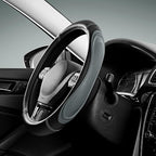 Road Comforts Car Steering Wheel Cover - Microfiber Leather Steering Wheel Wrap Sports 14.5-15 Inch Steering Wheel Cover Non-