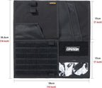 EXCELLENT ELITE SPANKER Tactical Visor Panel Organizer for Pickup F150 Large Molle Vehicle Sun Visor Holder Car Sunshade Storage Pouch